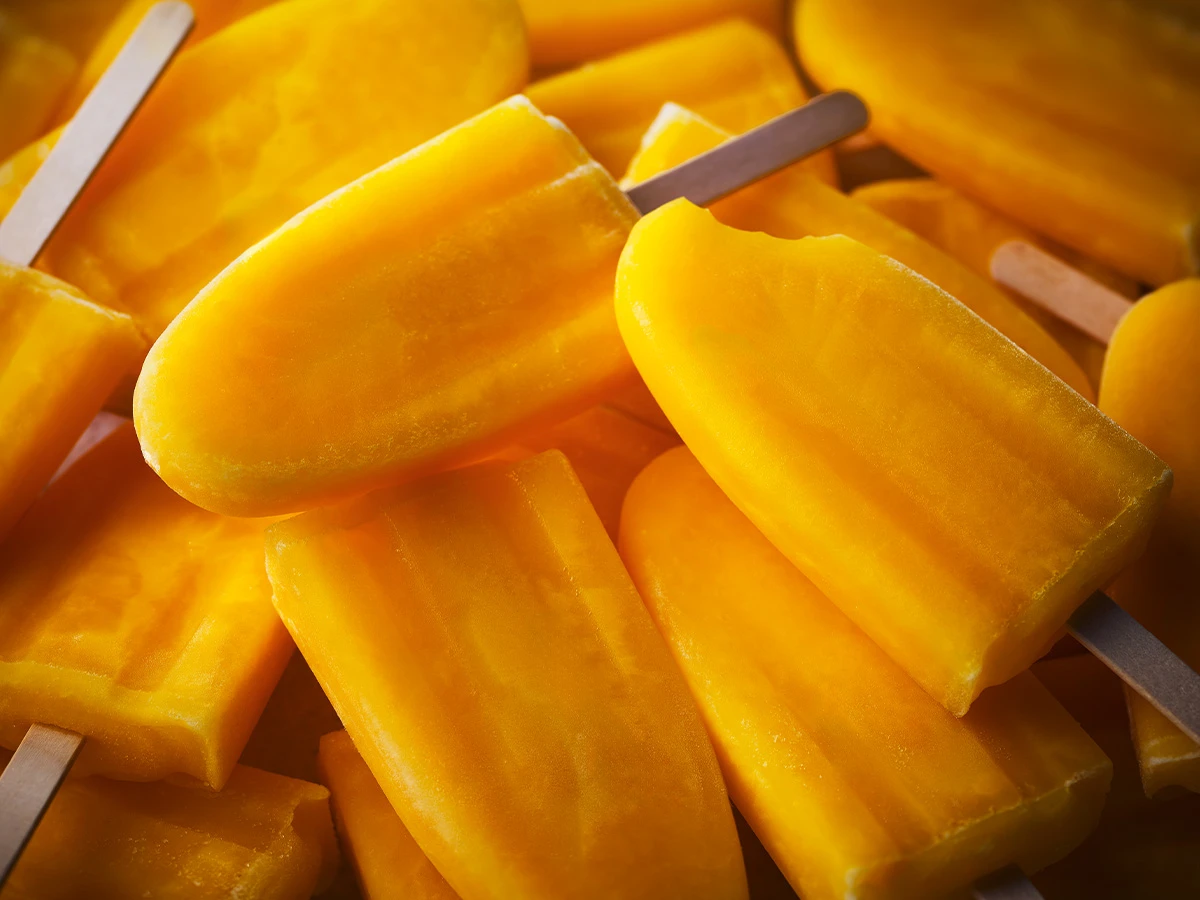 Valencia ice lollies