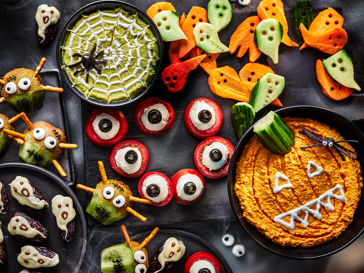 Halloween spooky snacks