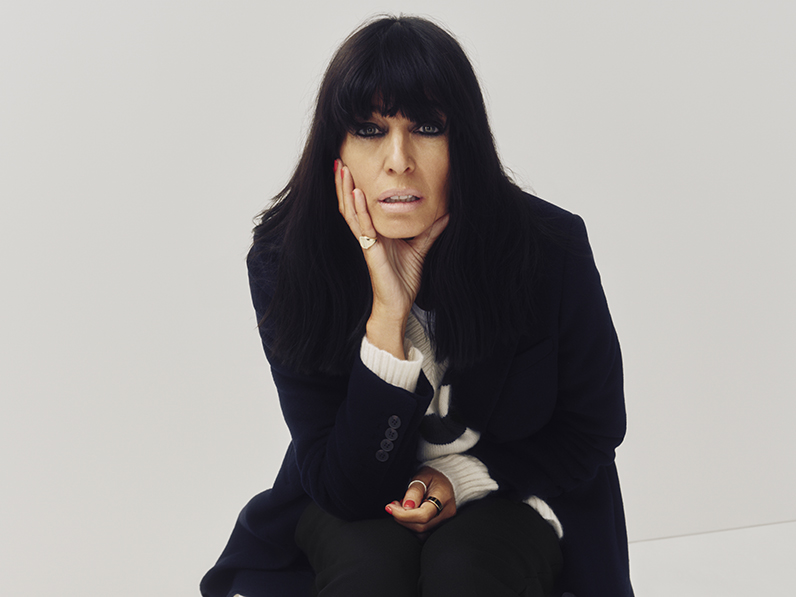 Claudia Winkleman wearing Jaeger