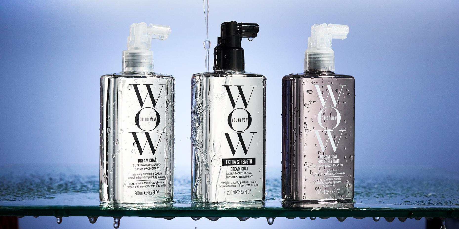 Selection of haircare products. Shop now