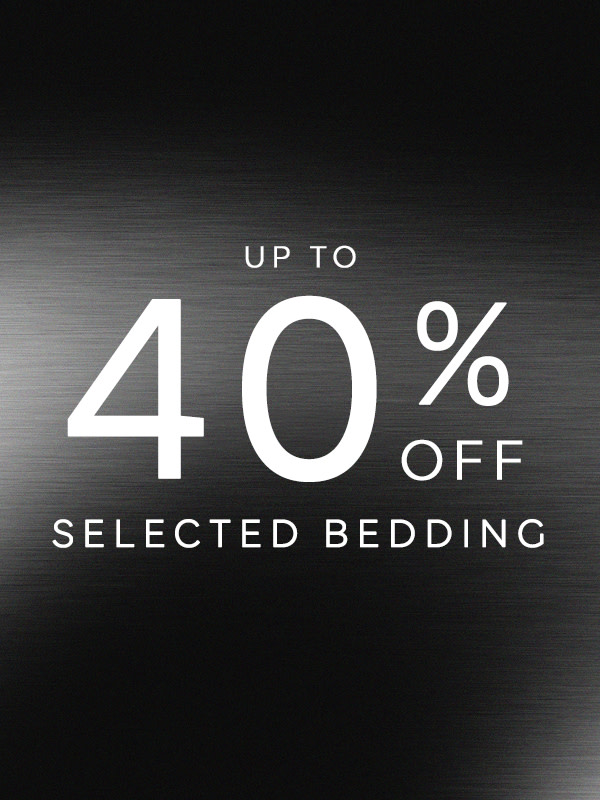 Up to 40% off Bedding