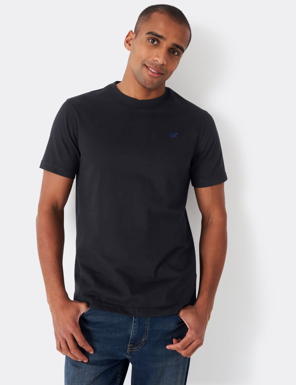 Pure-Cotton-Crew-Neck-T-Shirt