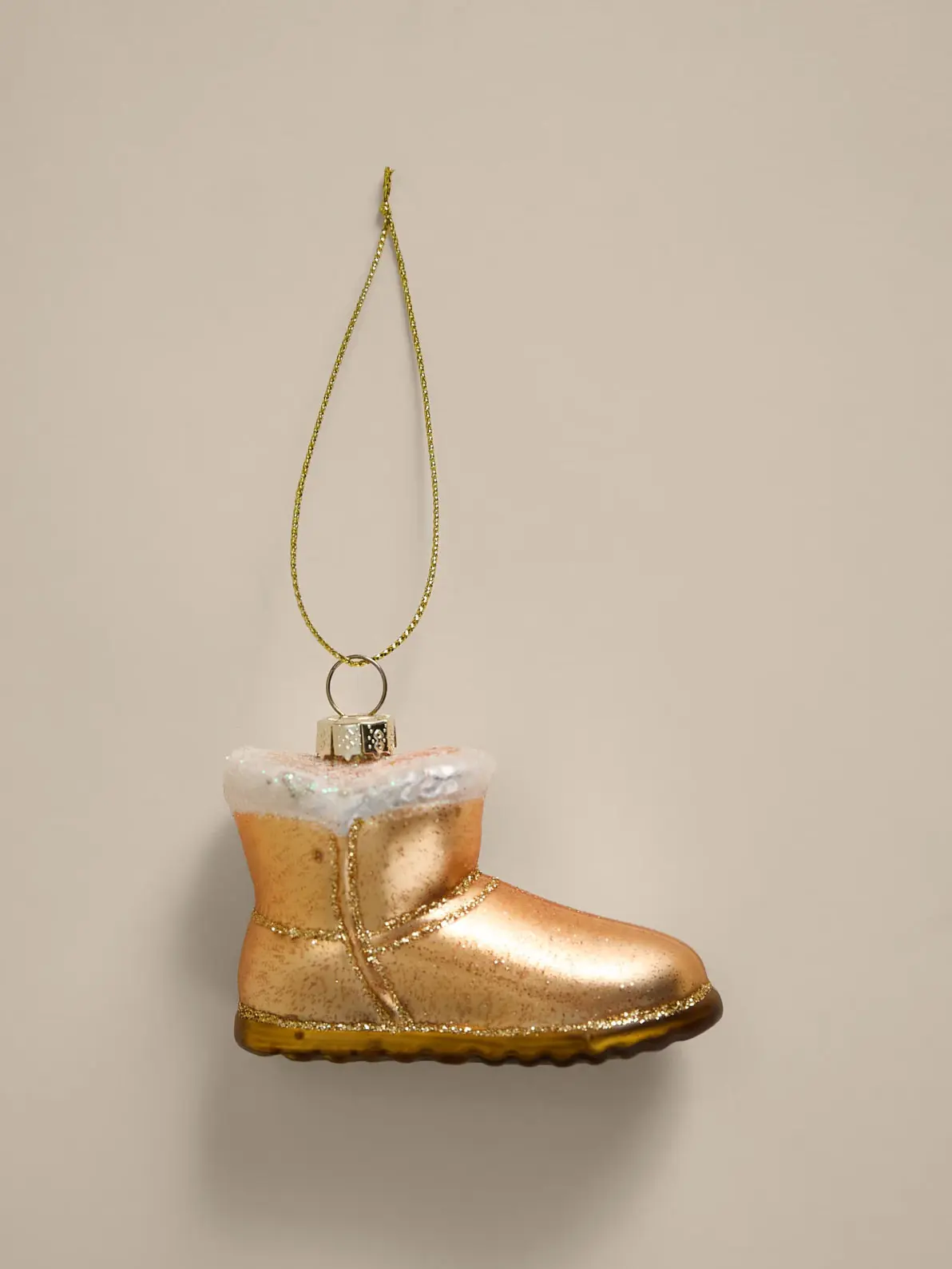 Image of winter boot hanging ornament 