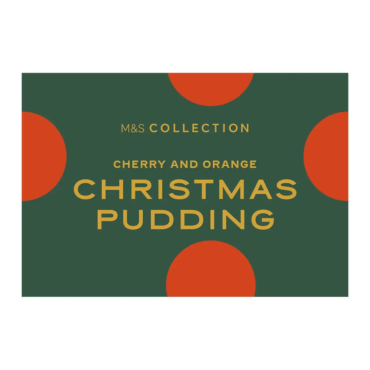 Collection Cherry and Orange Christmas Pudding