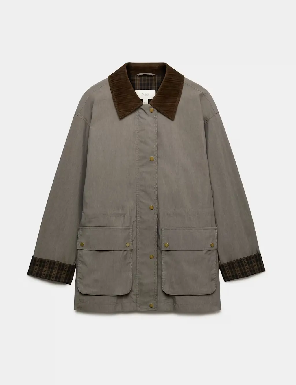 Cotton Rich Collared Barn Jacket