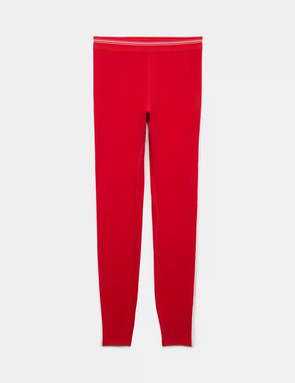 Cotton Rich High Waisted Piped Leggings