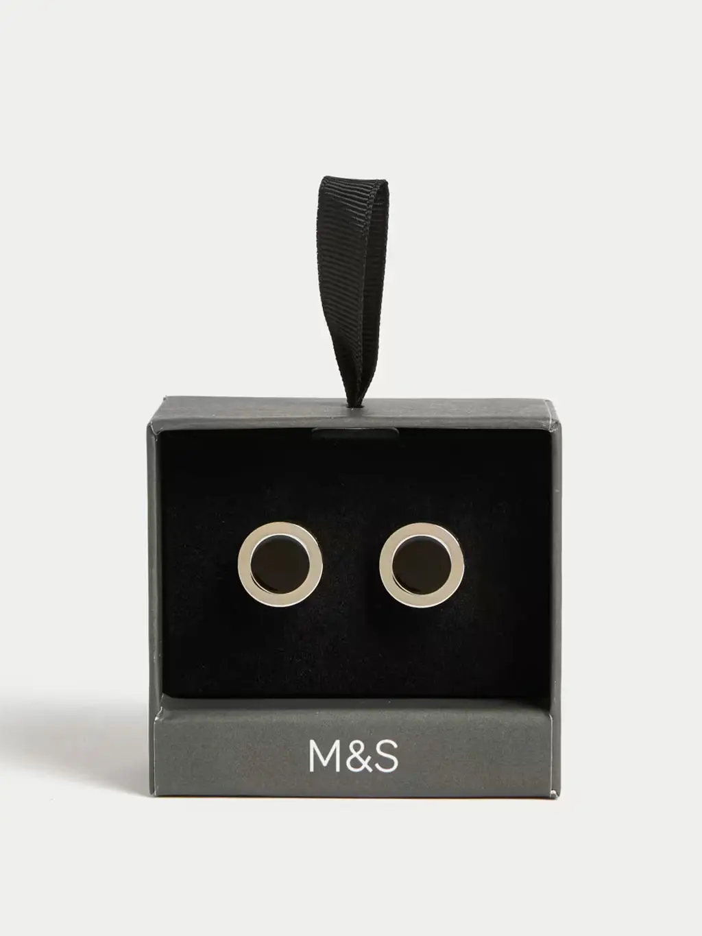 Silver cufflinks
