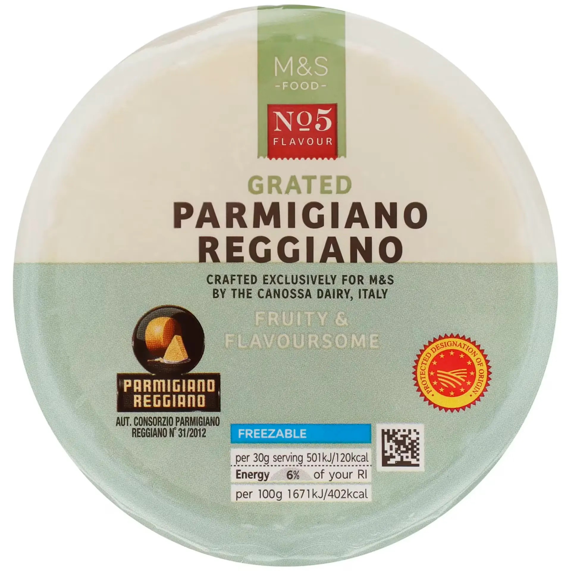 Grated Parmigiano Reggiano