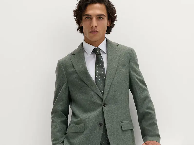 Man in green suit