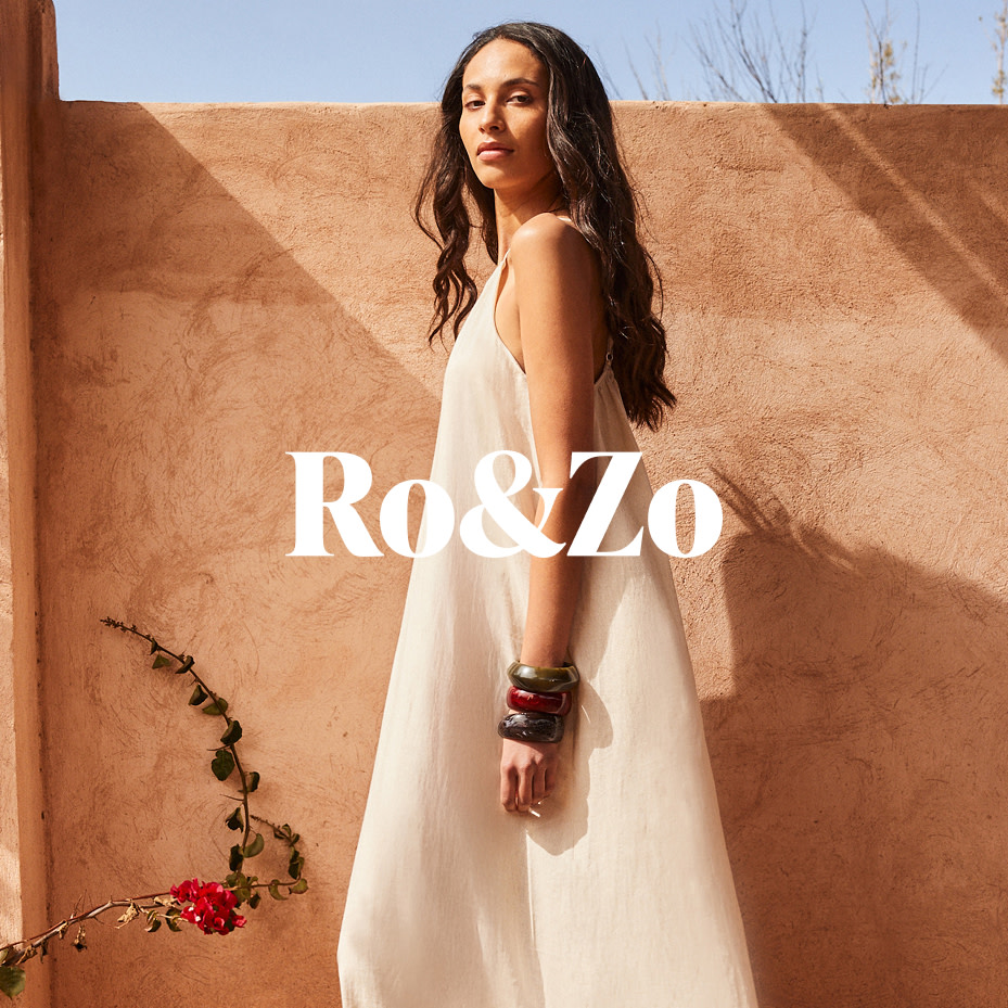 Woman wearing a cream maxi dress
