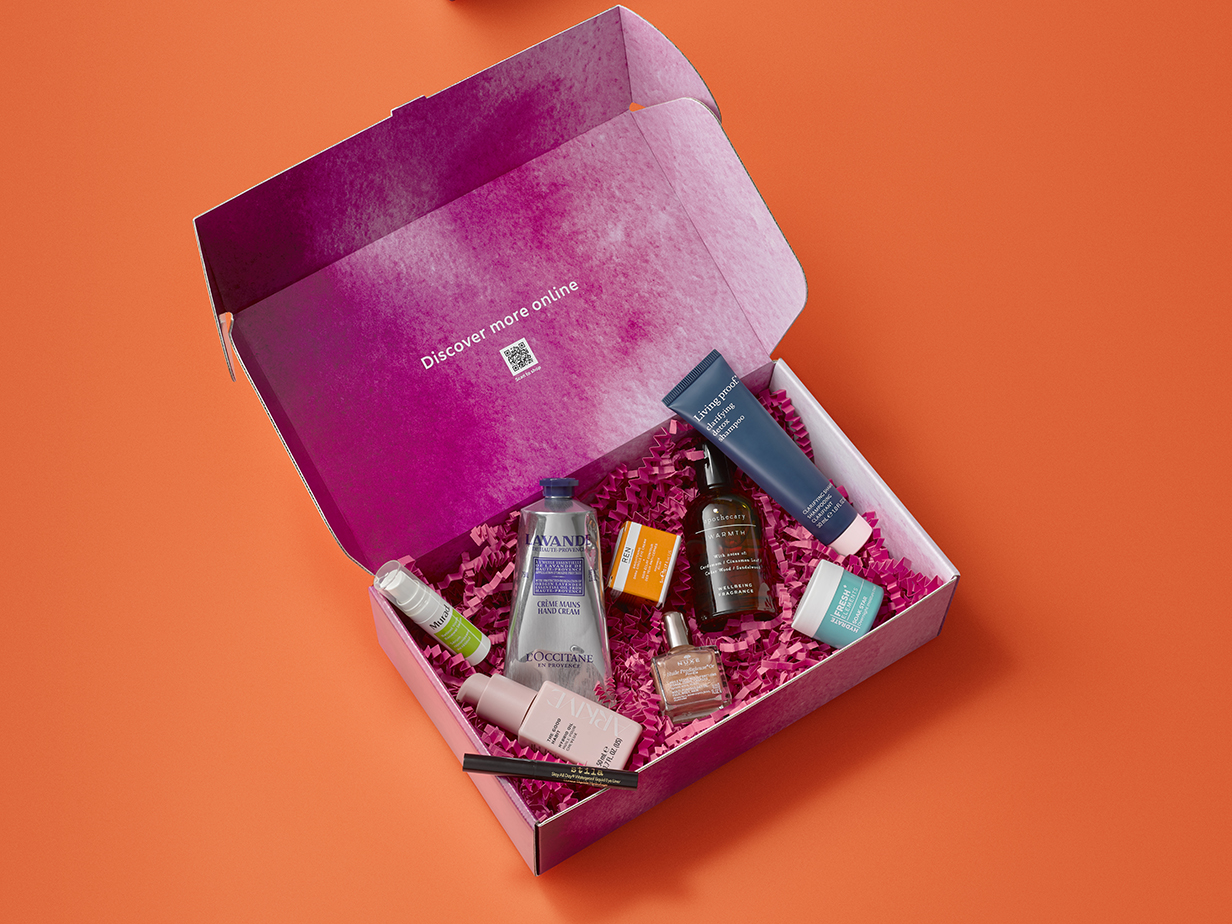 Beauty discovery box at M&S