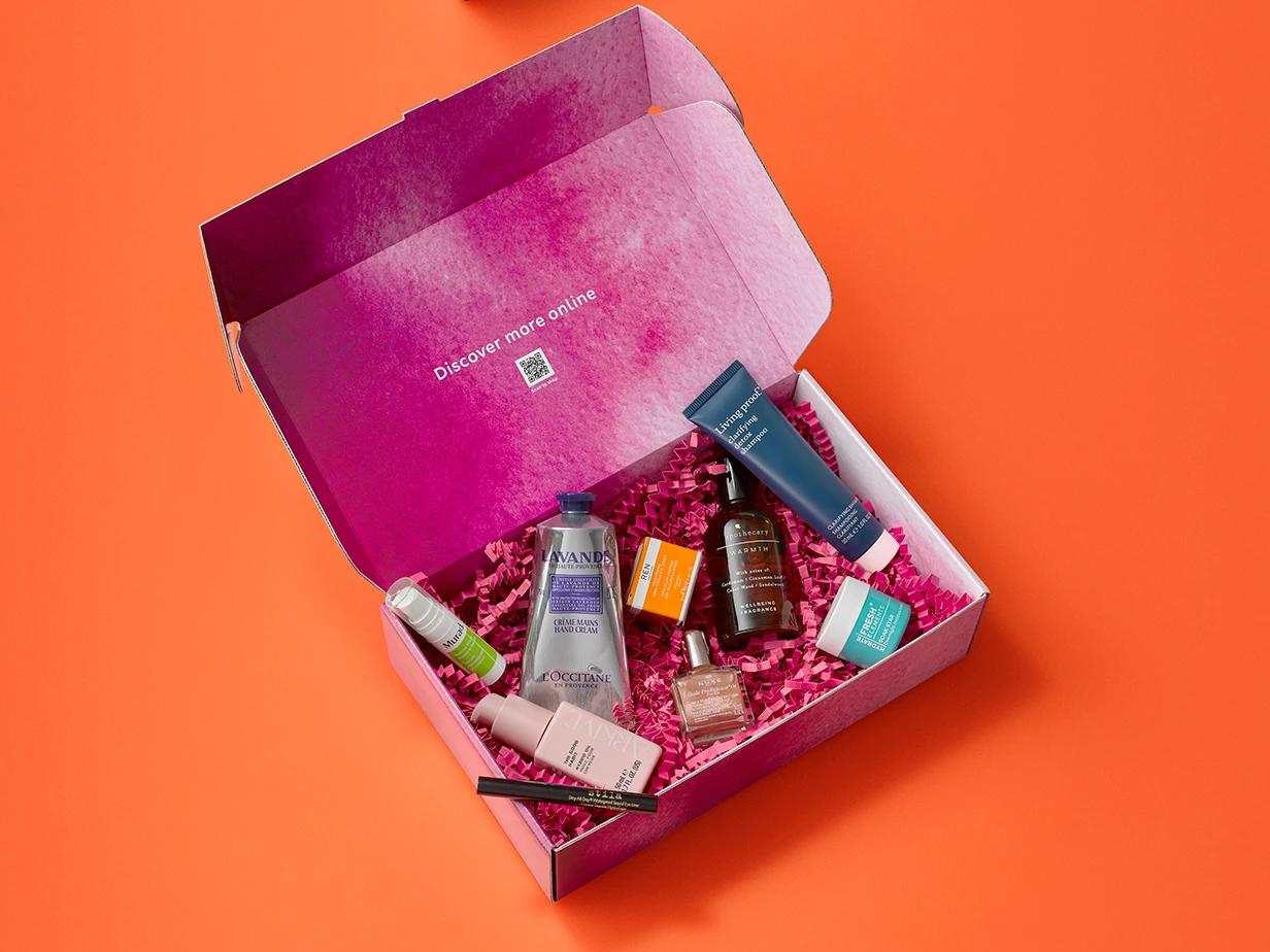 Beauty discovery box at M&S