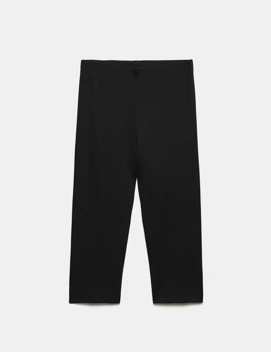 Split Hem Cropped Leggings