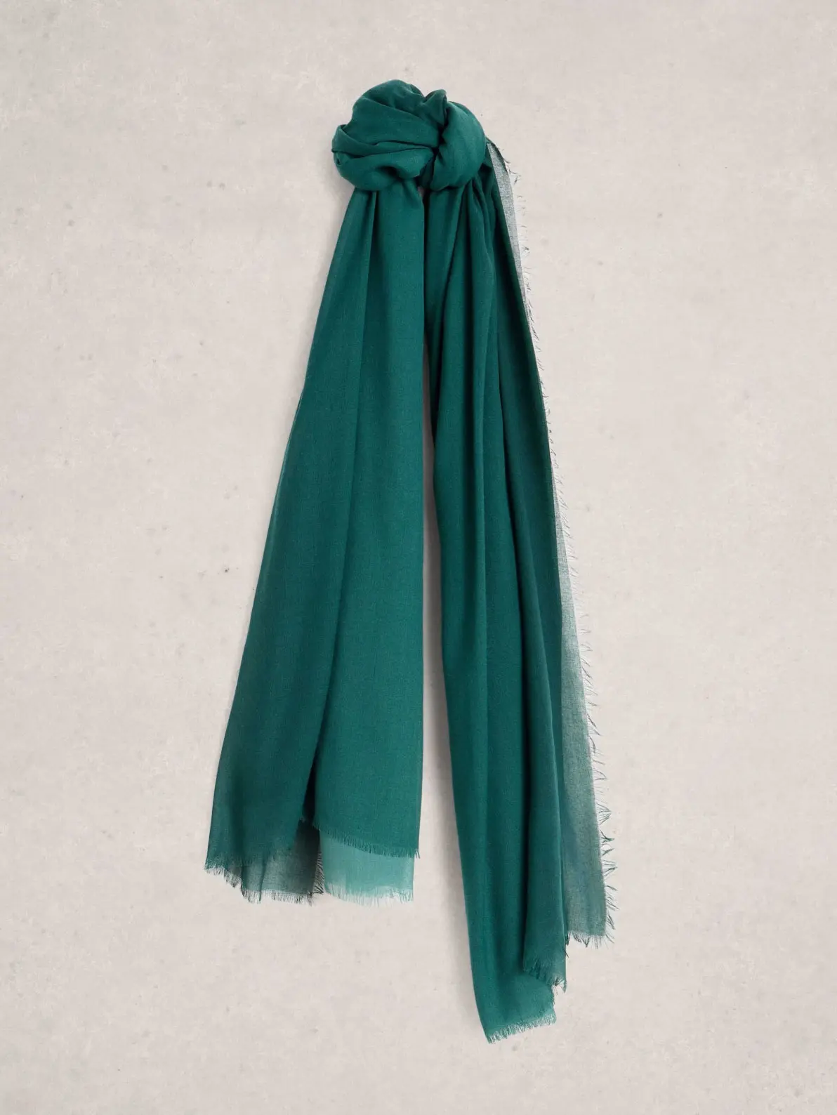 Emerald green scarf