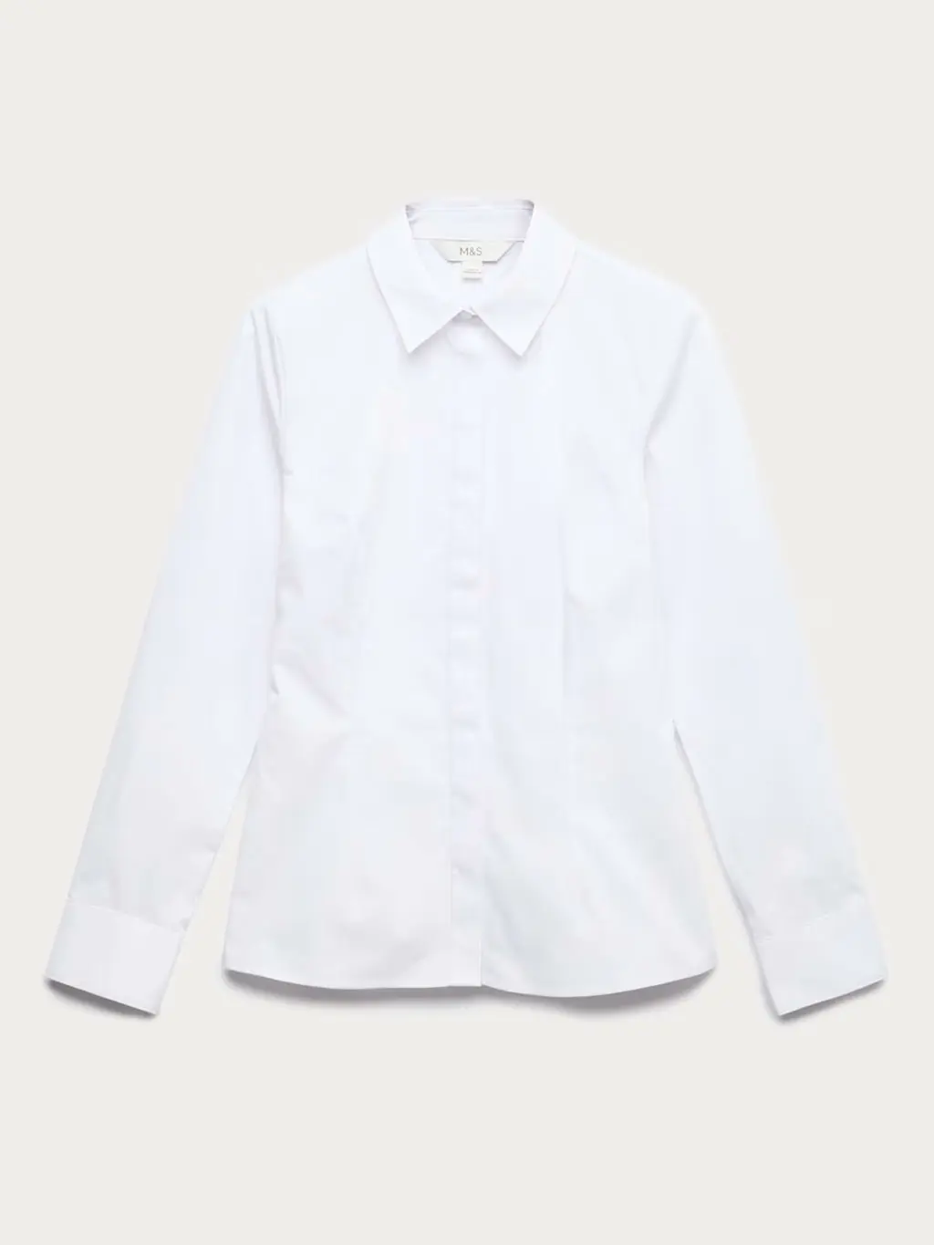 White cotton shirt