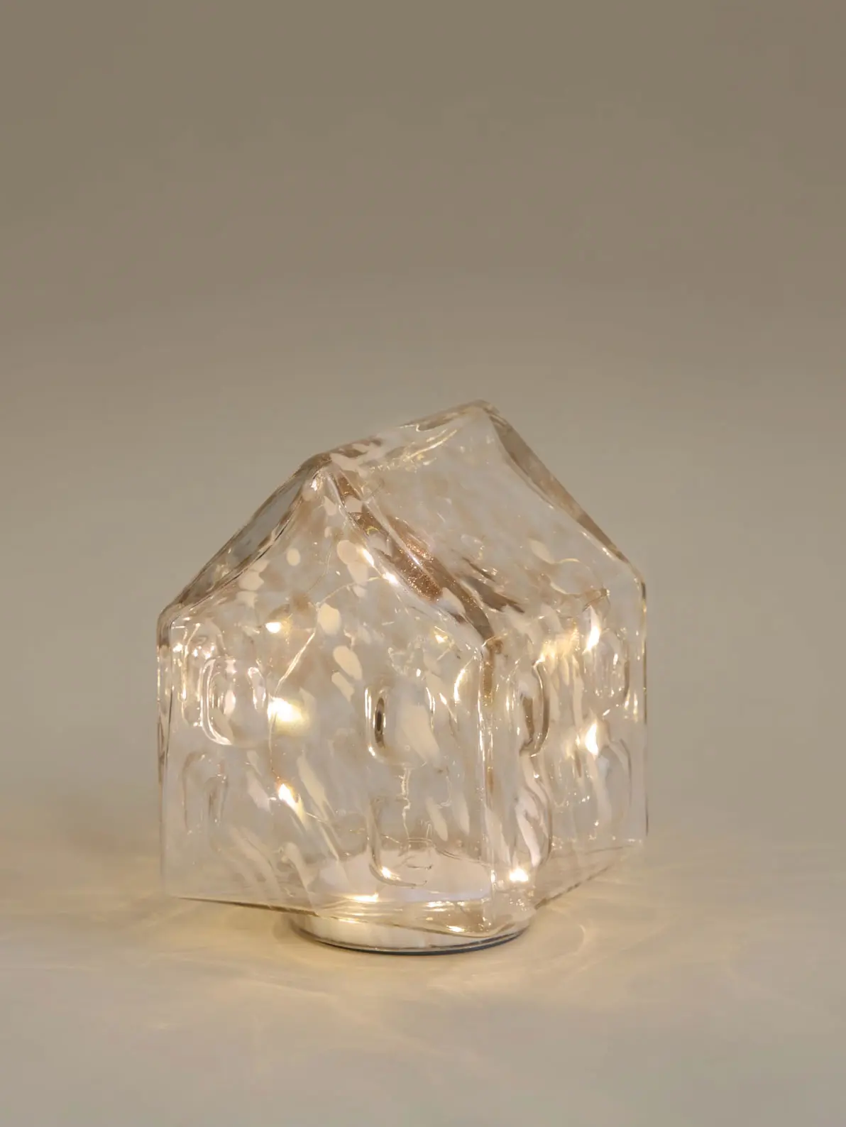 Image of light-up house decoration 