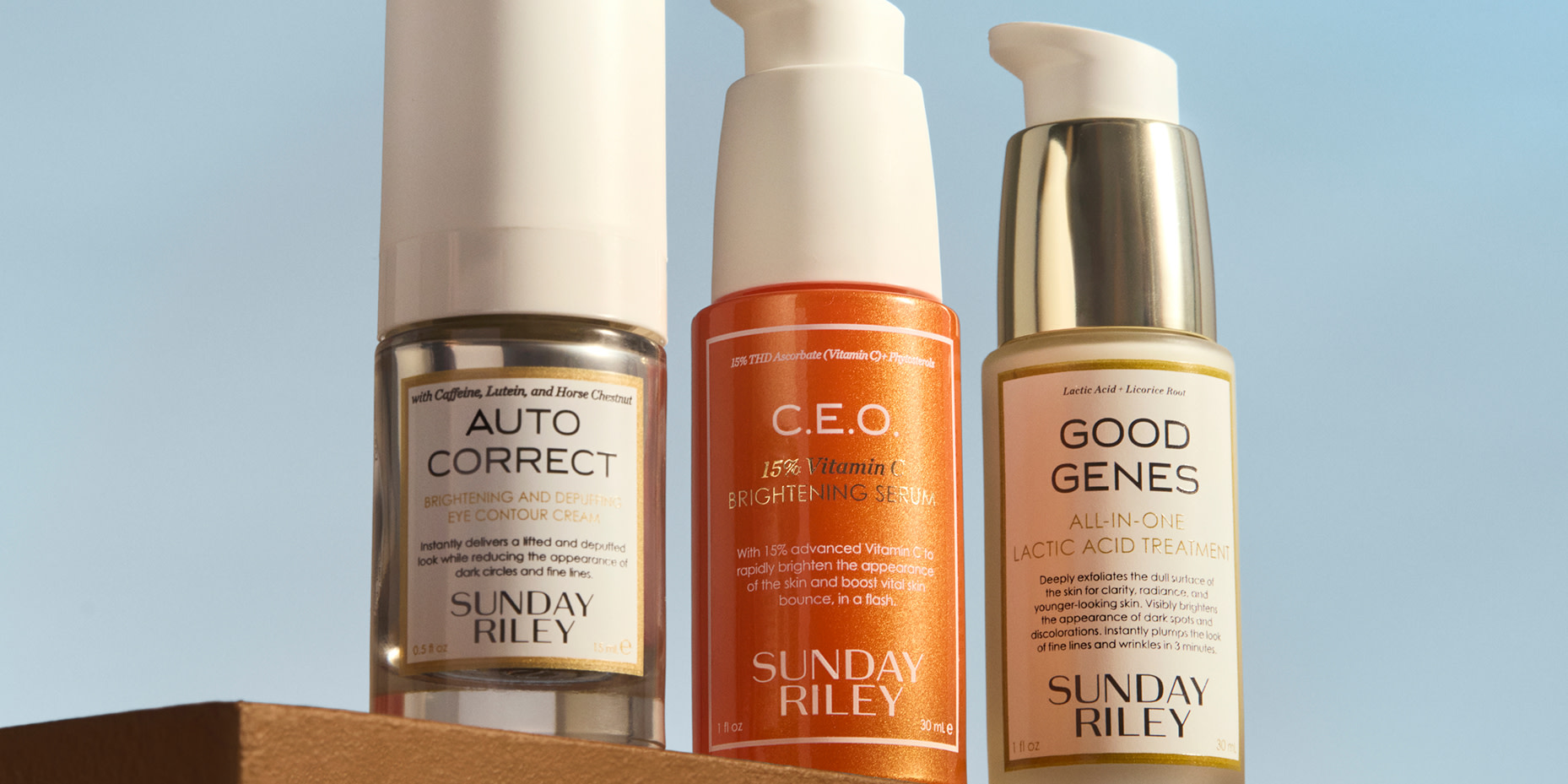 Skincare products