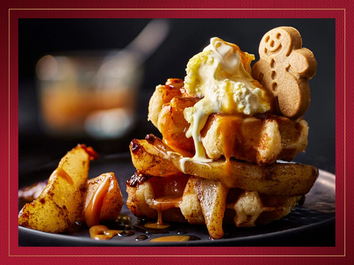Gingerbread waffles