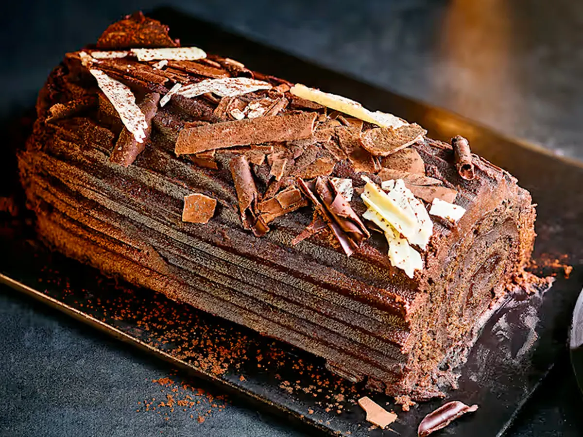 gluten free yule log