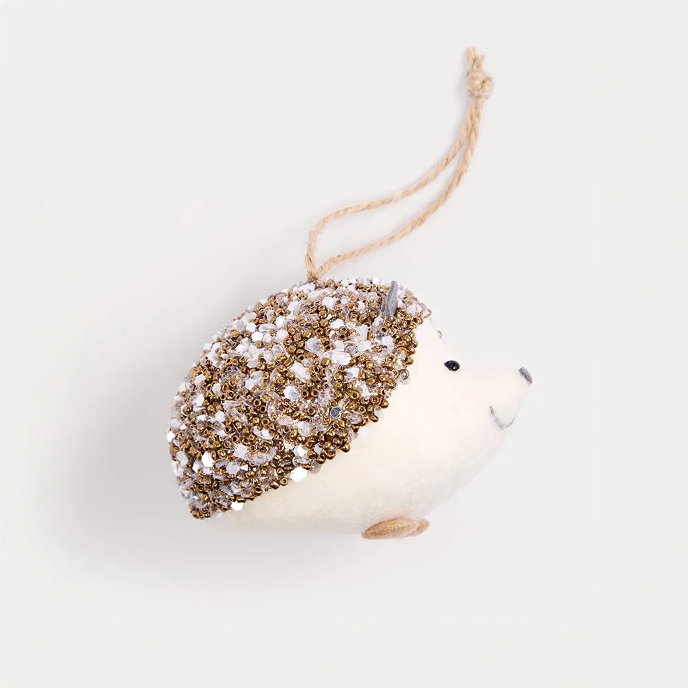 Hedgehog Christmas tree decoration