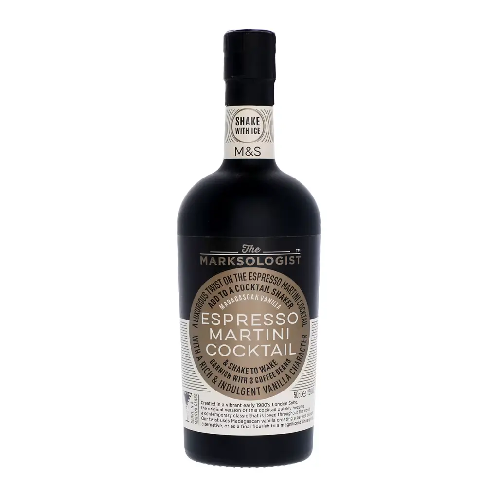 The Marksologist Madagascan Vanilla Espresso Martini Cocktail
