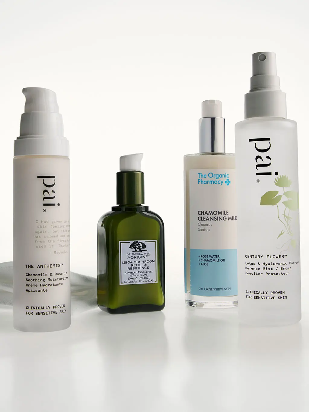 Sensitive skincare products