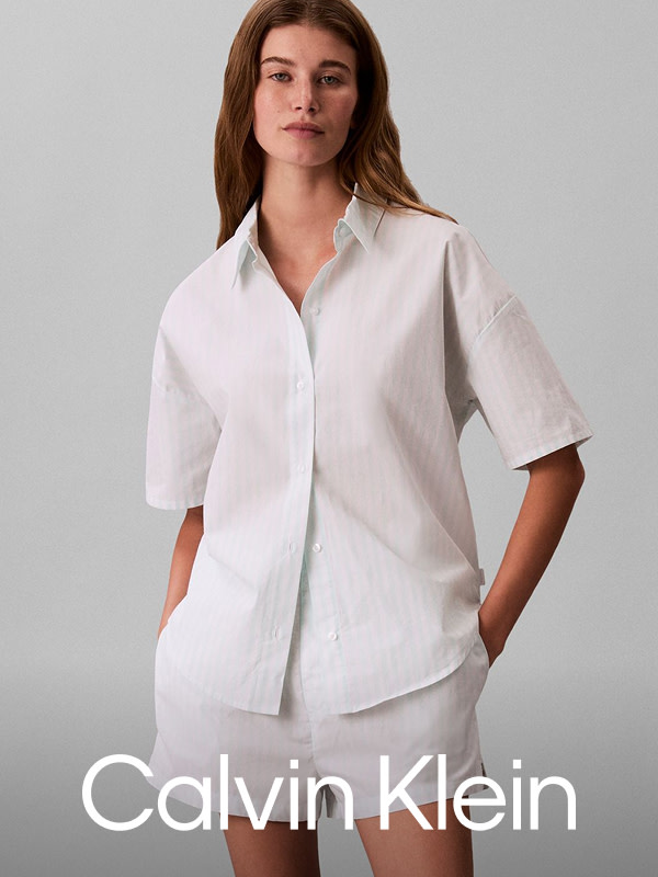 Woman wearing pyjamas