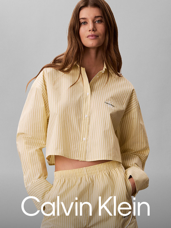 Woman wearing pyjamas