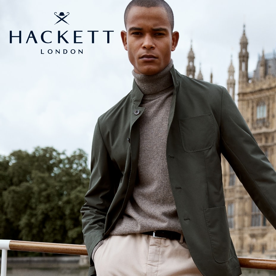 Men wearing hackett. shop now 