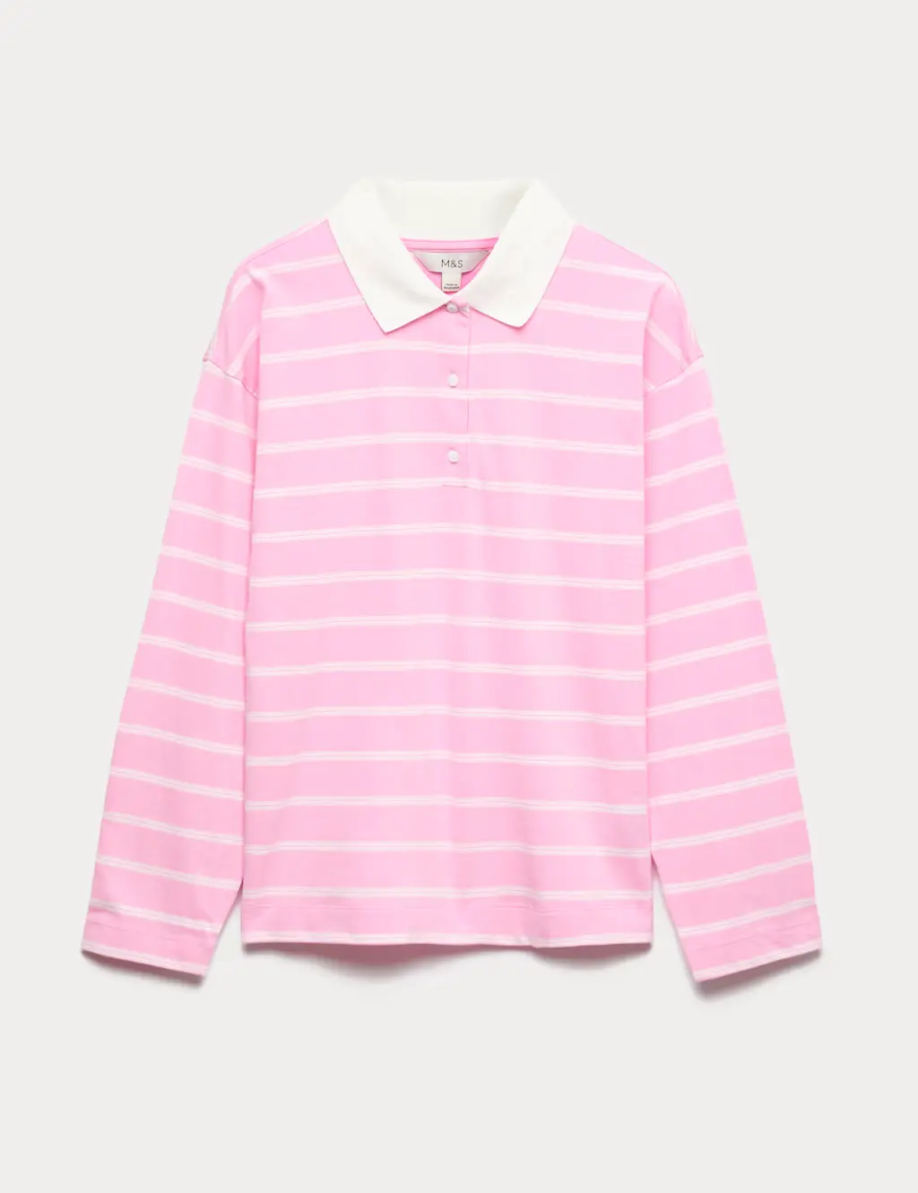 Pink rugby top