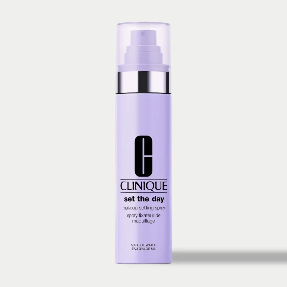 A shot of Clinique's setting spray