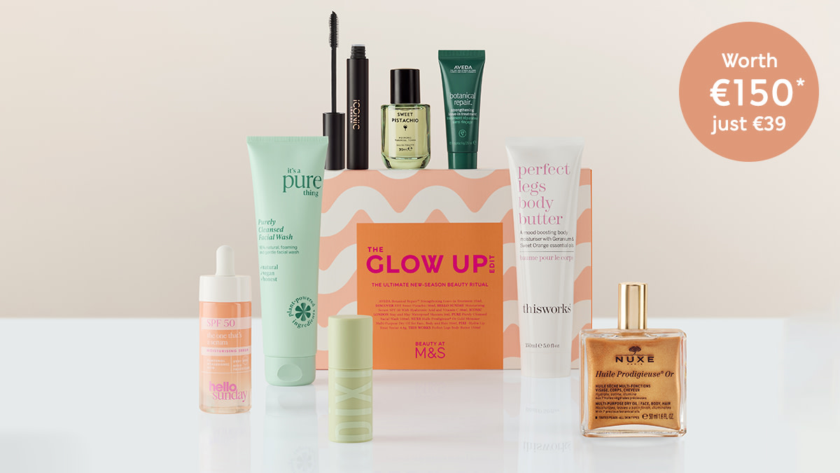 Selection of beauty gift products. Shop gift boxes