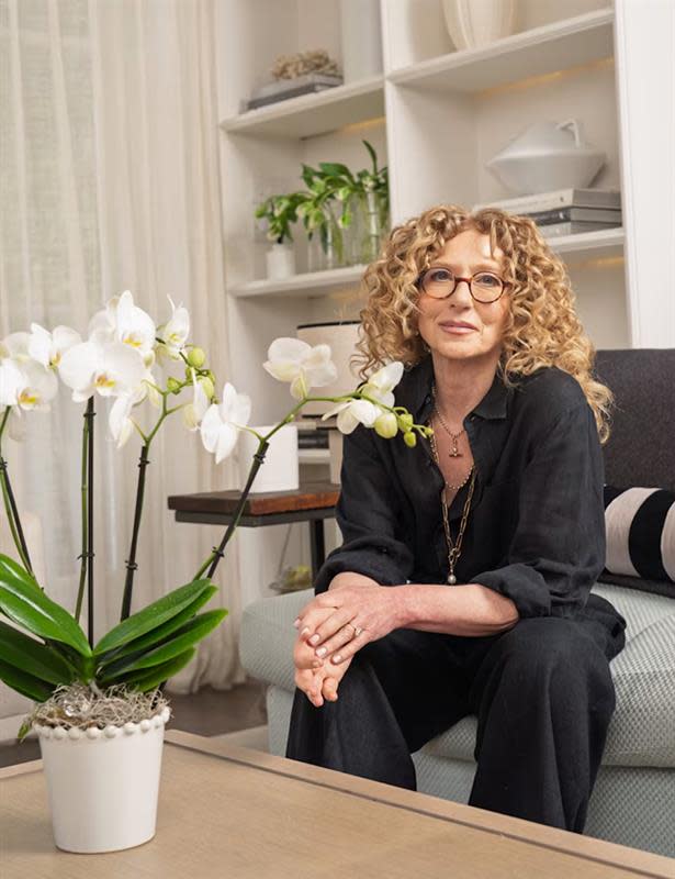 Kelly hoppen with Orchid