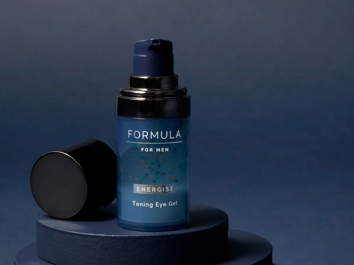 Toning eye gel skincare product