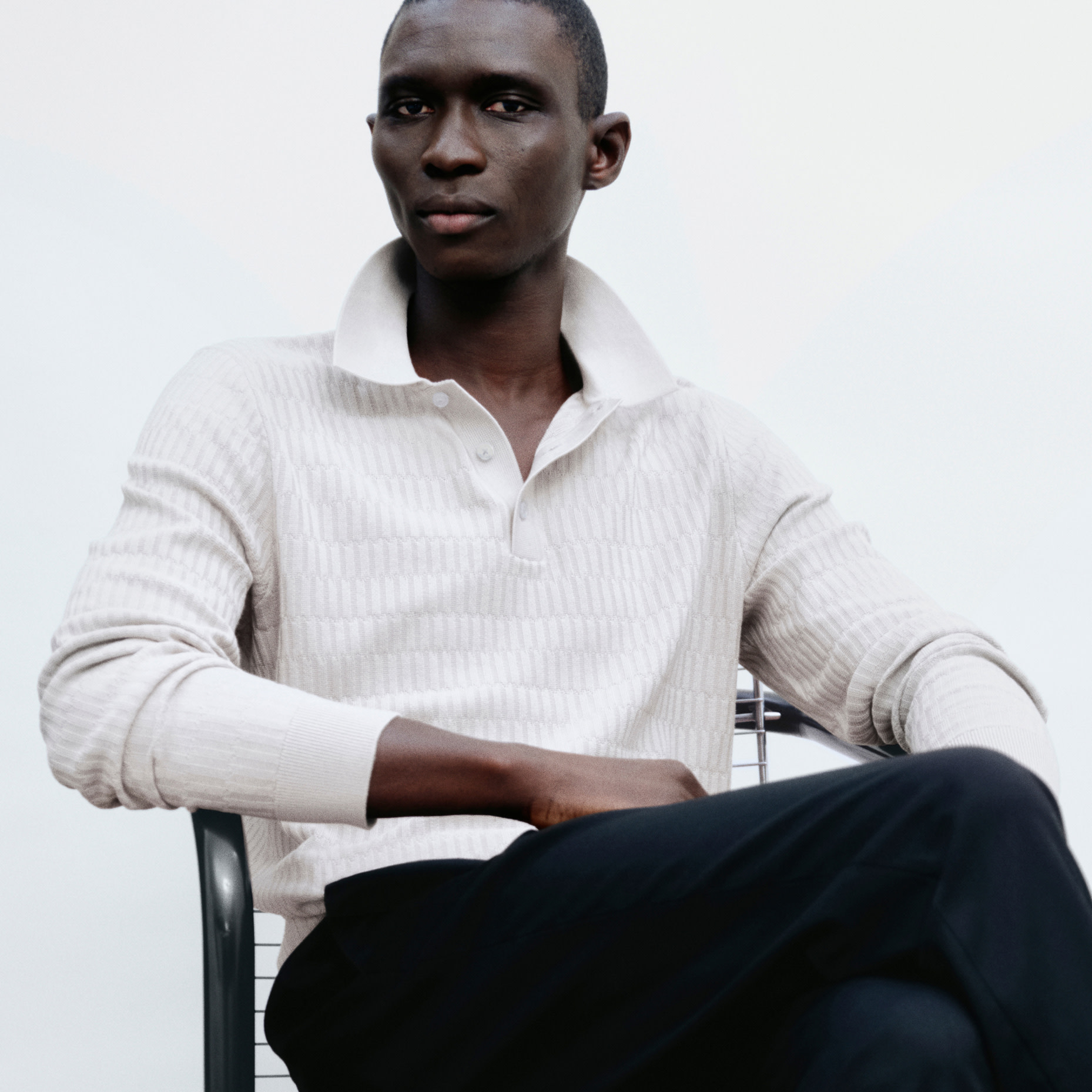 Man in cream coloured jumper