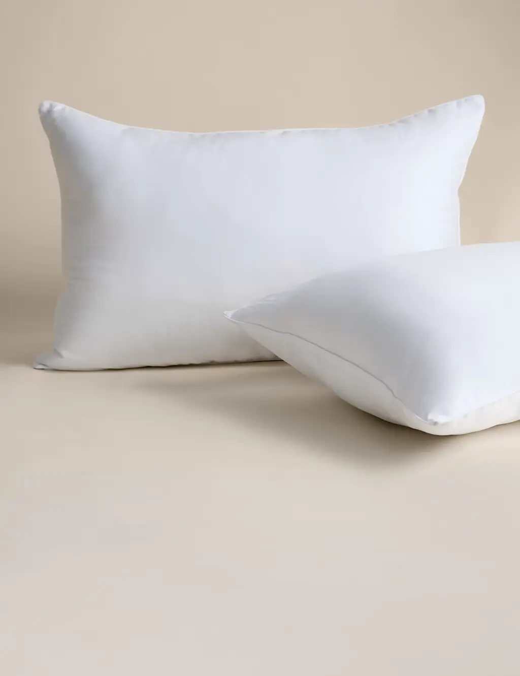 Two white pillows