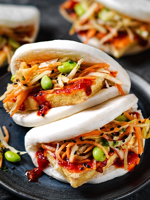 Tofu bao buns