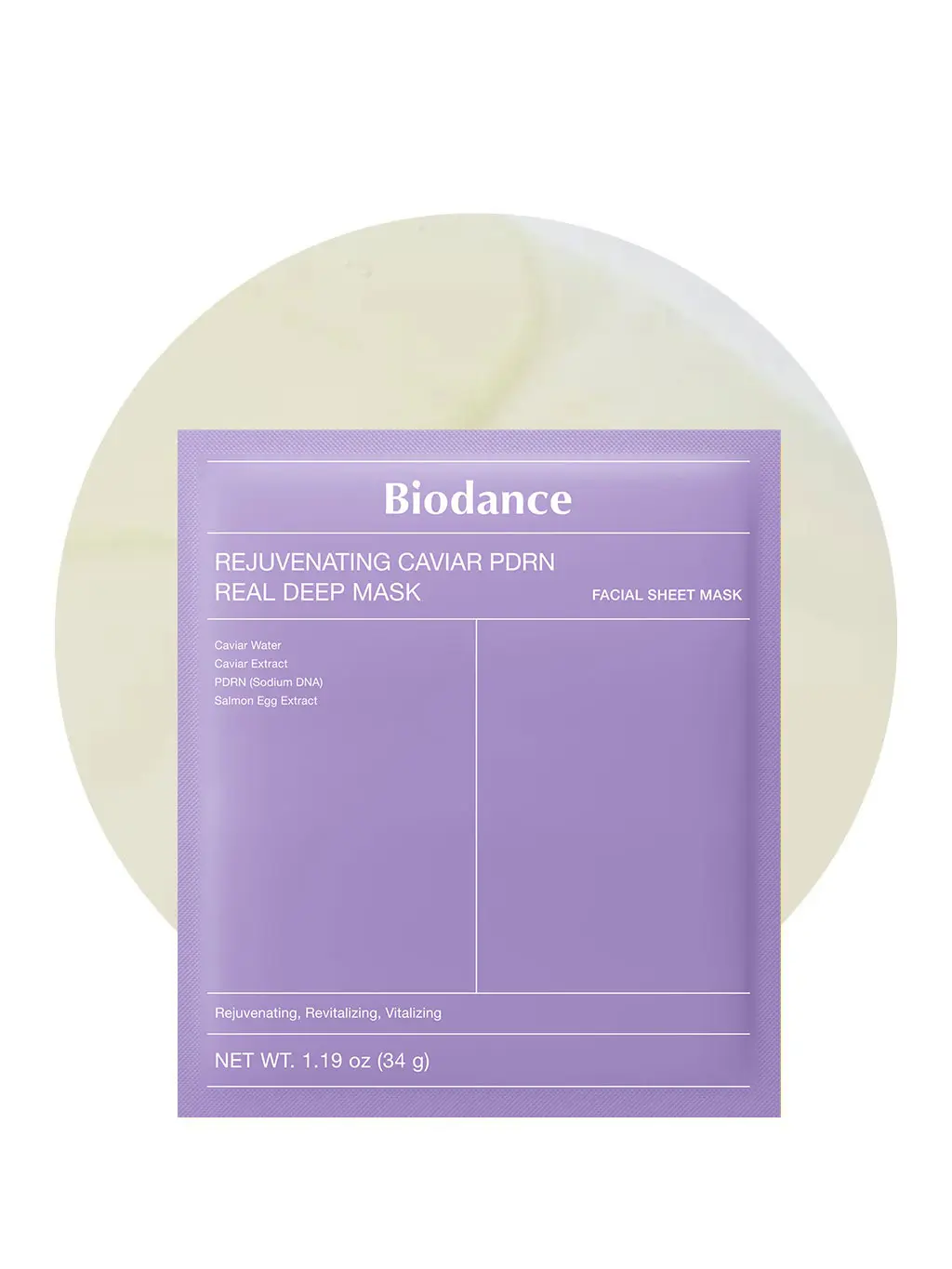 Rejuvenating Caviar PDRN Real Deep Mask