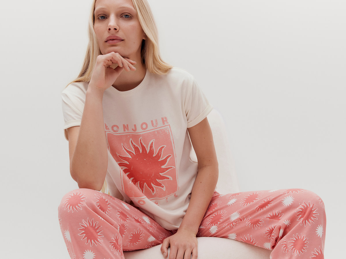 woman wearing Pyjama Sets