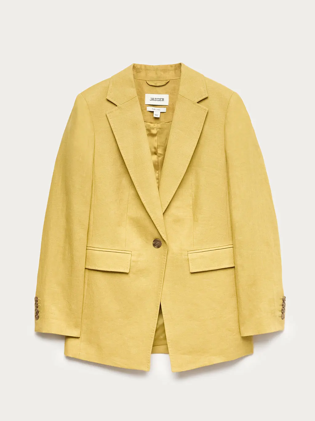 Yellow blazer