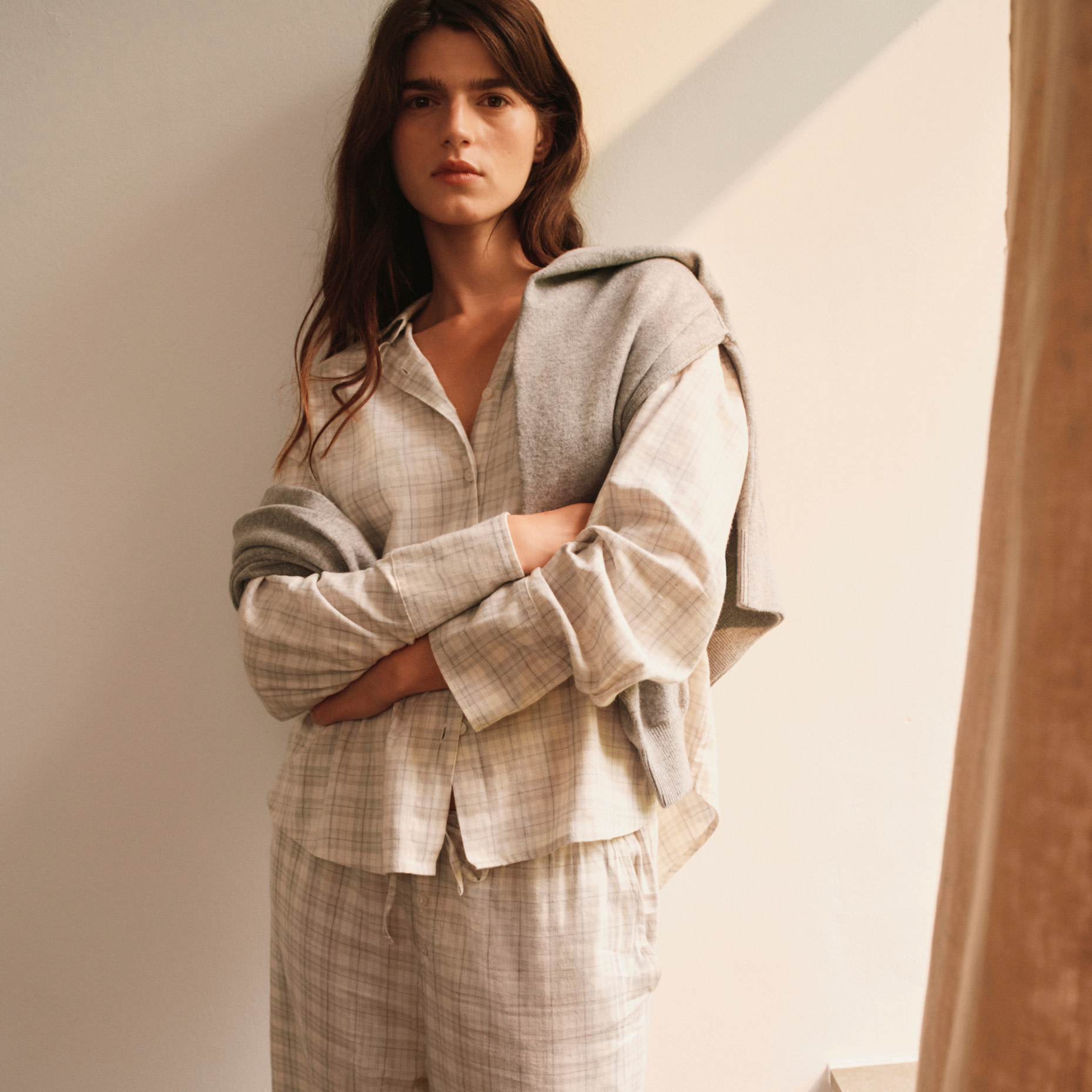 Woman wearing nightwear