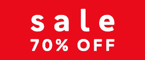 70% off Instore Sale. Shop now