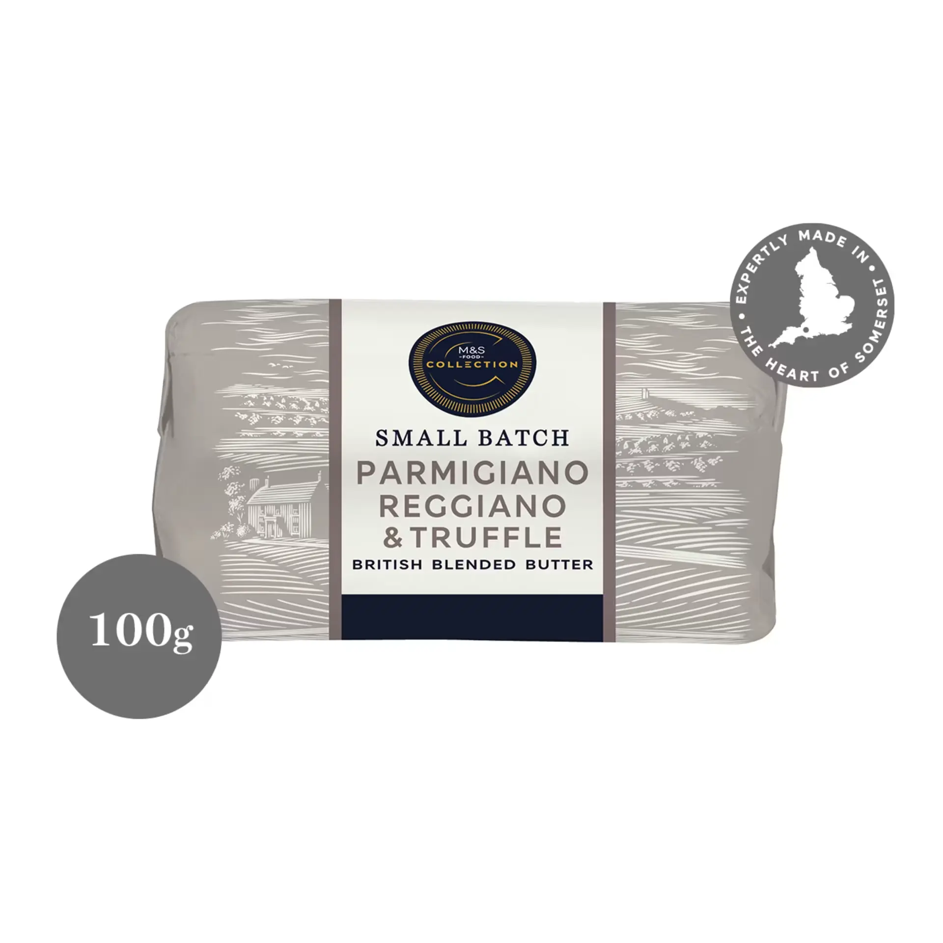 Collection Farmhouse Butter with Parmesan, Truffle and Black Pepper