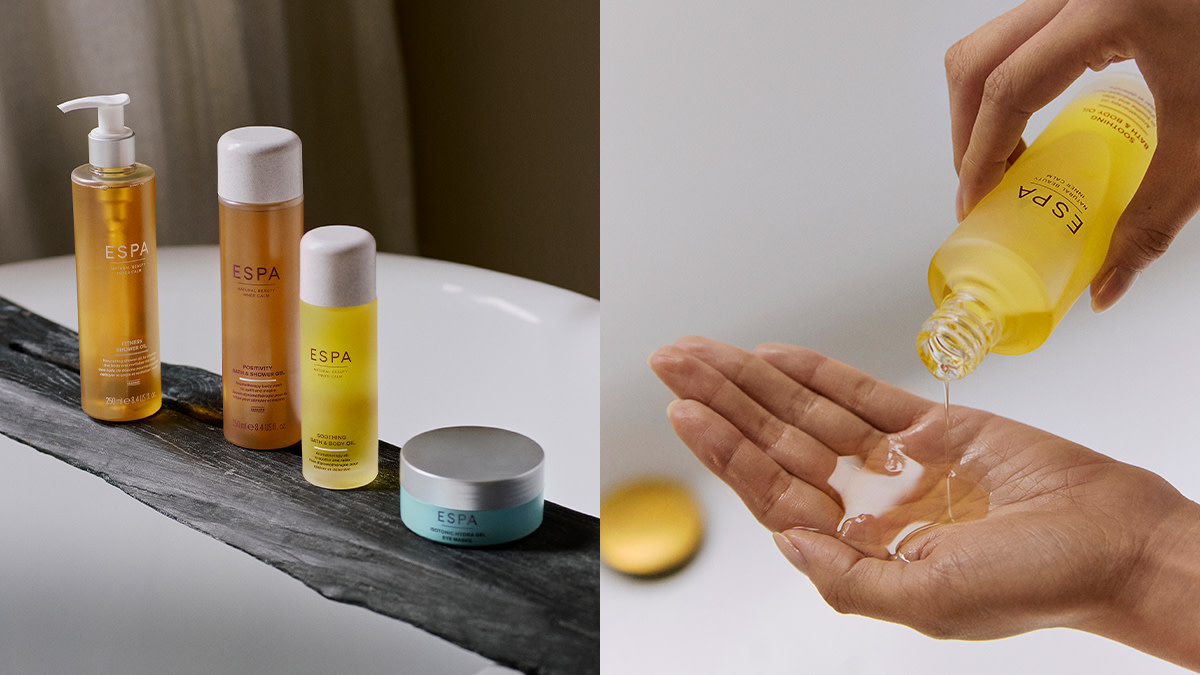 Selection of ESPA products. Shop now