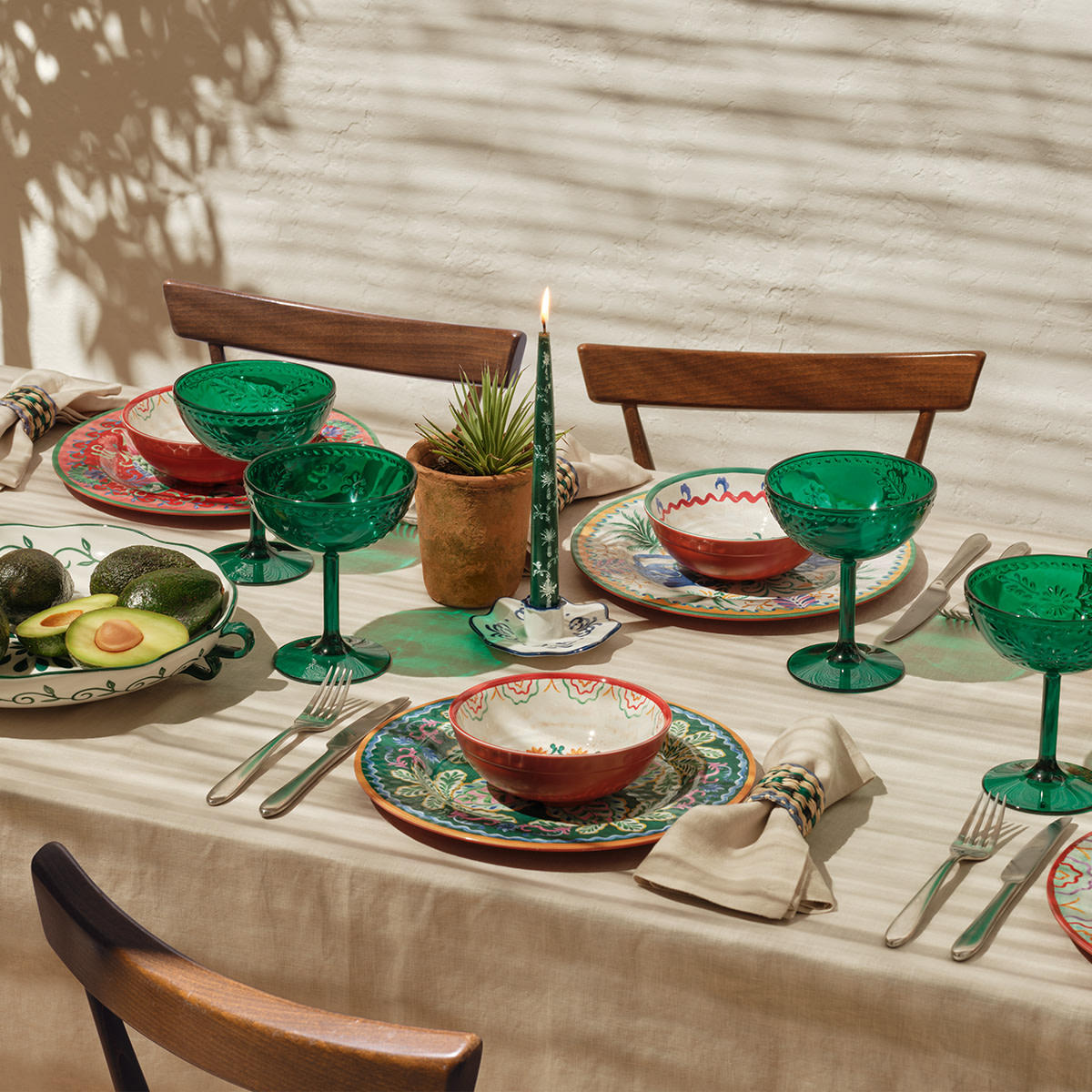 Set the scene for a garden party