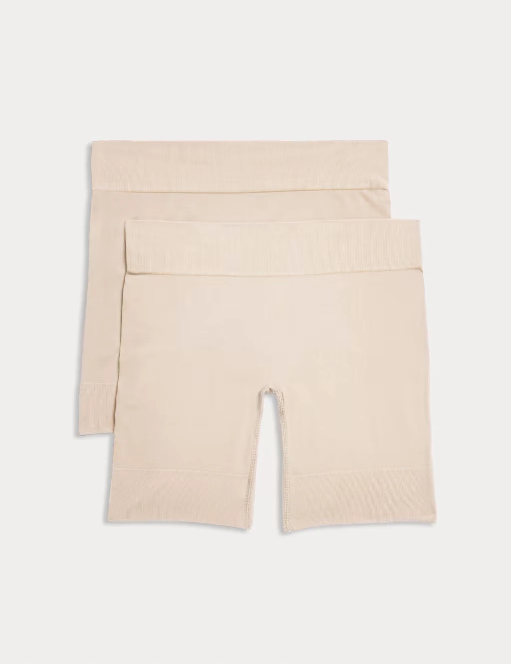 Beige anti-chafing shorts