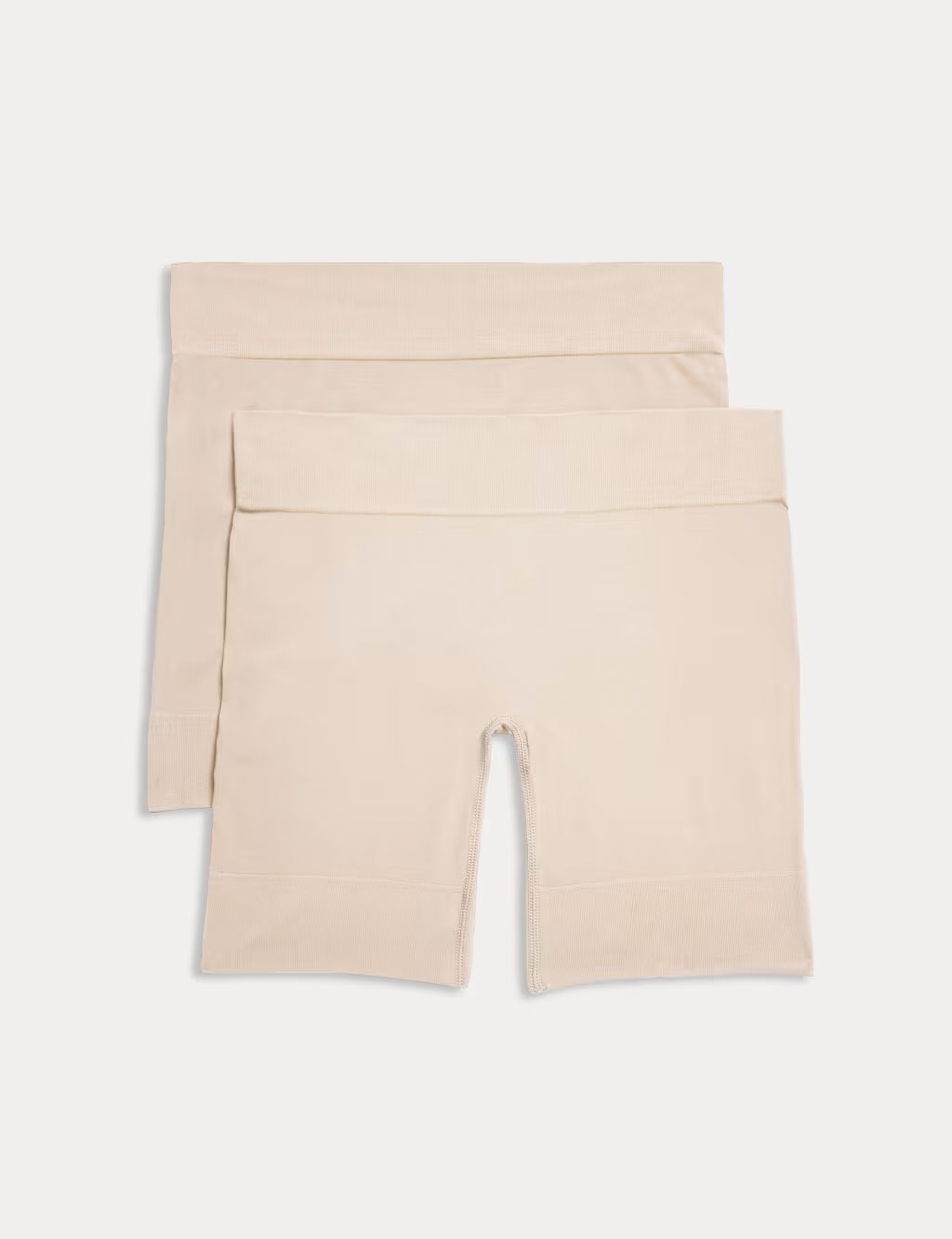 Beige anti-chafing shorts