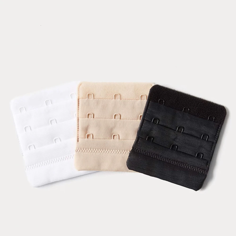 Pack of three bra extenders