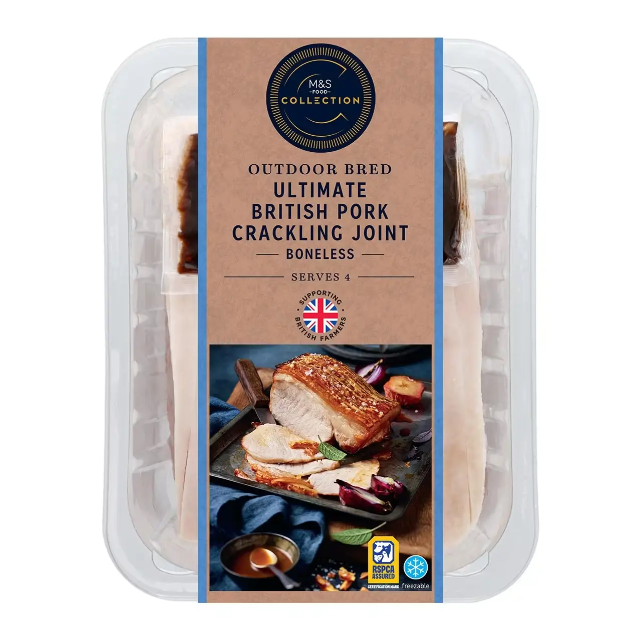 Boneless Ultimate British Pork Crackling Joint