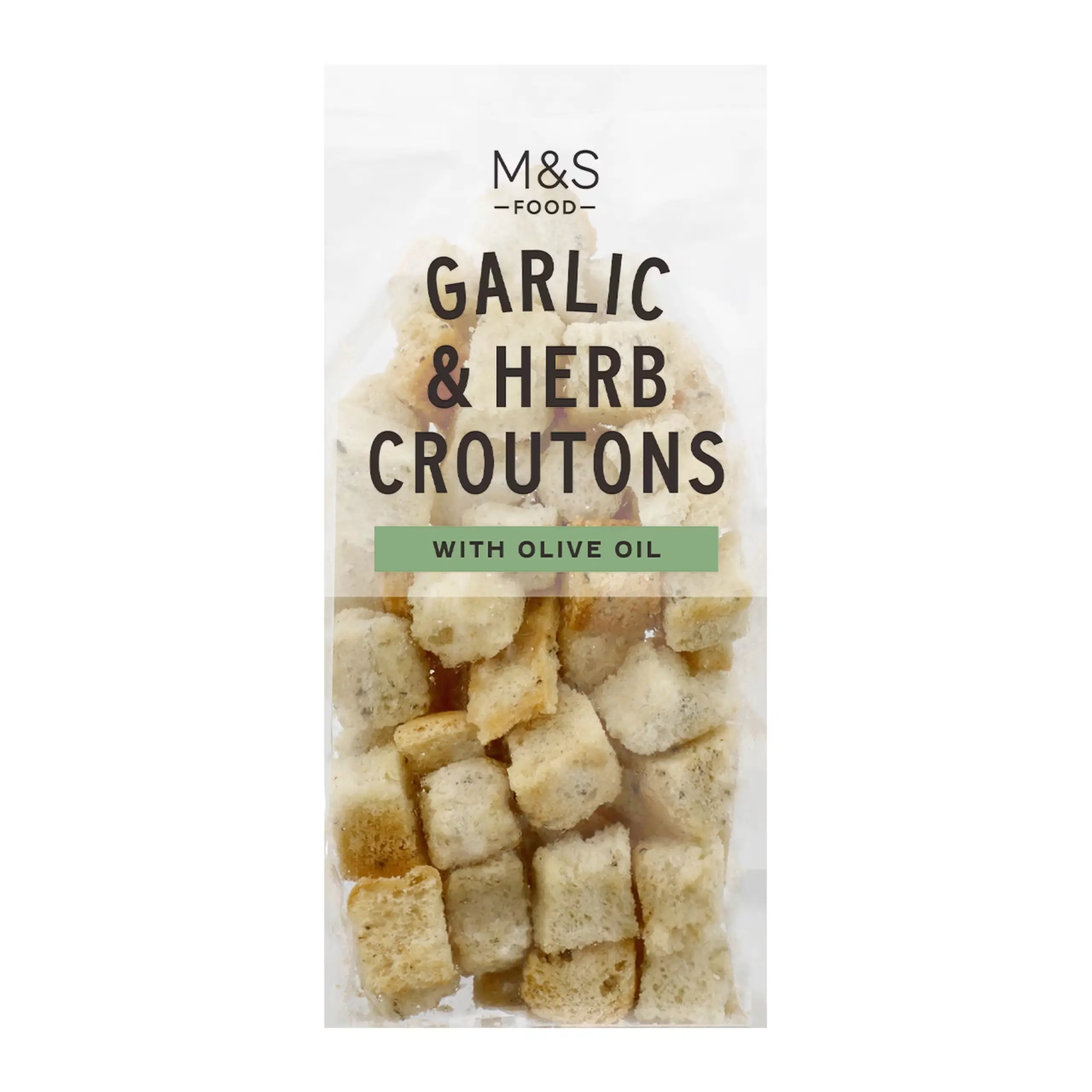 Garlic & Herb Focaccia Croutons